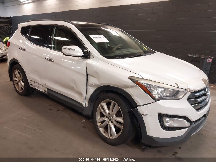 2014 Hyundai Santa Fe Sport 2.0L Turbo VIN: 5XYZWDLA1EG143123 Lot: 40144435