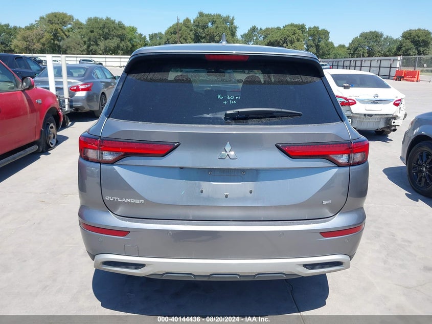 2023 Mitsubishi Outlander Se/Se Black Edition/Se Te VIN: JA4J3UA8XPZ014253 Lot: 40144436