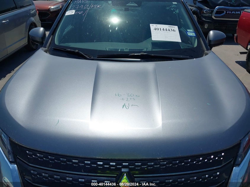 2023 Mitsubishi Outlander Se/Se Black Edition/Se Te VIN: JA4J3UA8XPZ014253 Lot: 40144436