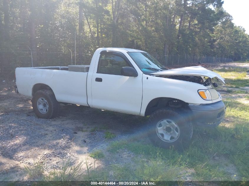 2001 Toyota Tundra VIN: 5TBJN32141S192124 Lot: 40144464