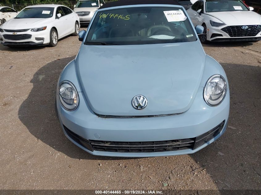 2013 Volkswagen Beetle 2.5L VIN: 3VW5X7AT0DM826365 Lot: 40144465