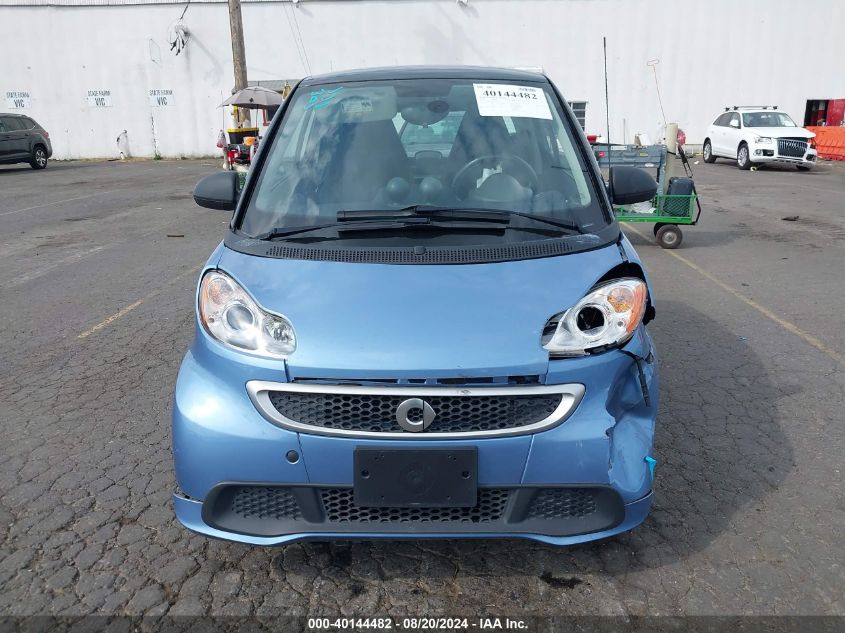 2014 Smart Fortwo Electric Drive Passion VIN: WMEEJ9AA1EK733170 Lot: 40144482