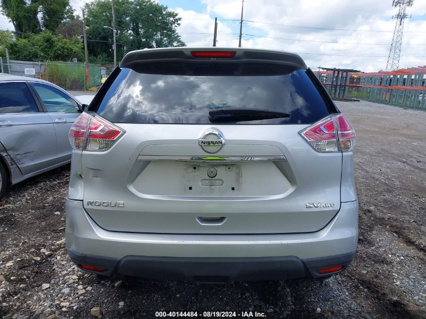 2016 Nissan Rogue Sv VIN: 5N1AT2MV0GC811198 Lot: 40144484