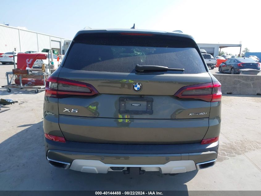 2022 BMW X5 xDrive40I VIN: 5UXCR6C08N9L68008 Lot: 40144488