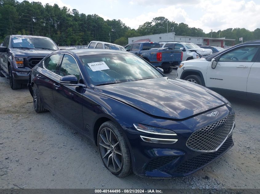 2023 Genesis G70 2.0T Awd VIN: KMTG34TA1PU131346 Lot: 40144495