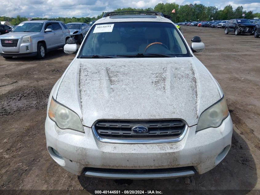 2006 Subaru Outback 3.0R Vdc Limited VIN: 4S4BP85C364352945 Lot: 40144551