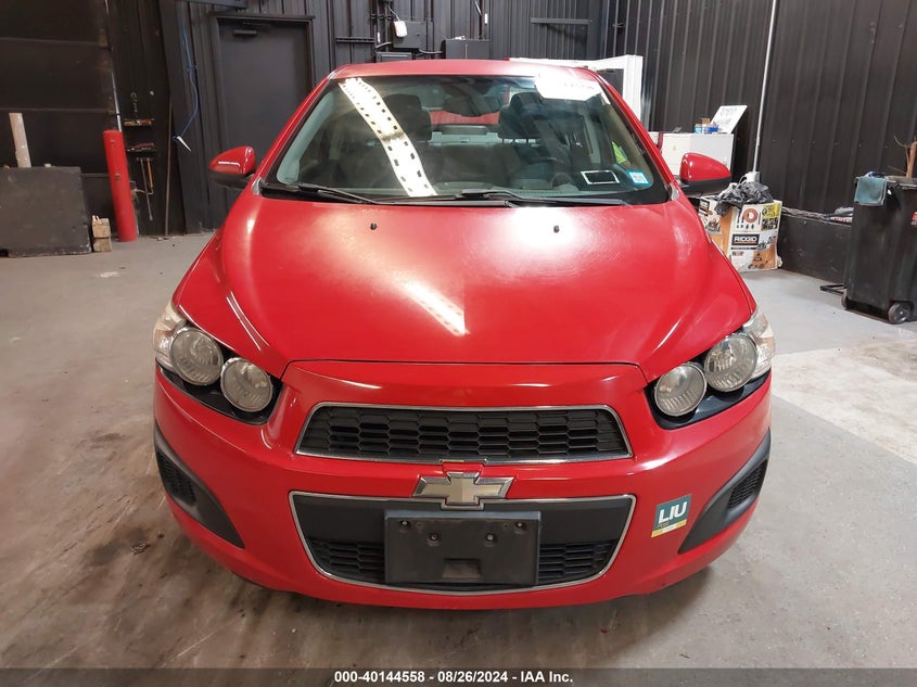 2012 Chevrolet Sonic 2Lt VIN: 1G1JC5SH6C4104820 Lot: 40144558