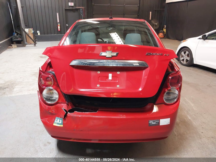 2012 Chevrolet Sonic 2Lt VIN: 1G1JC5SH6C4104820 Lot: 40144558