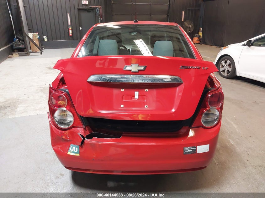 2012 Chevrolet Sonic 2Lt VIN: 1G1JC5SH6C4104820 Lot: 40144558