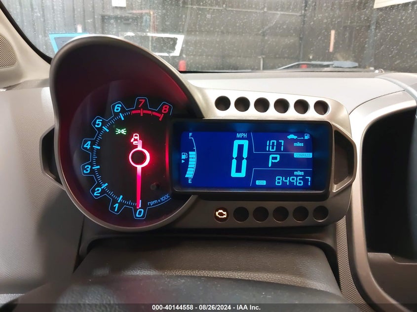 2012 Chevrolet Sonic 2Lt VIN: 1G1JC5SH6C4104820 Lot: 40144558