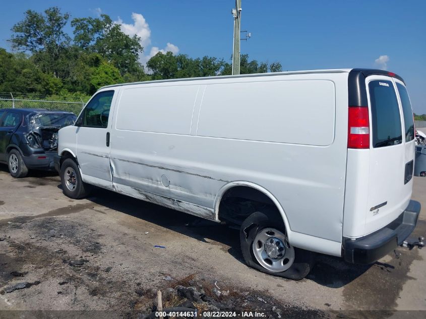 2021 Chevrolet Express Cargo Rwd 2500 Extended Wheelbase Wt VIN: 1GCWGBFP6M1206249 Lot: 40144631