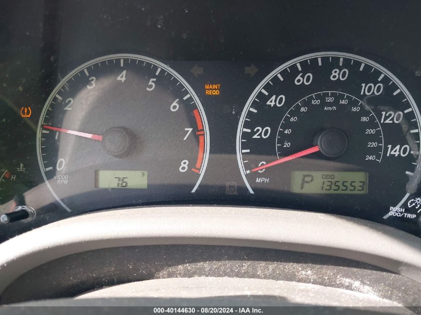 2010 Toyota Corolla Le VIN: 1NXBU4EE2AZ321195 Lot: 40144630