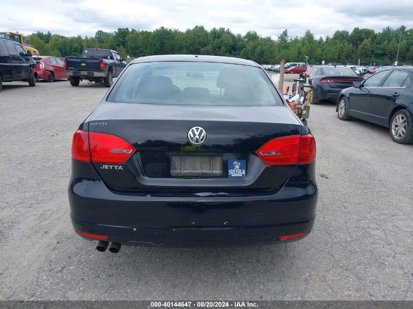 3VW2K7AJ3BM374828 2011 Volkswagen Jetta 2.0L S