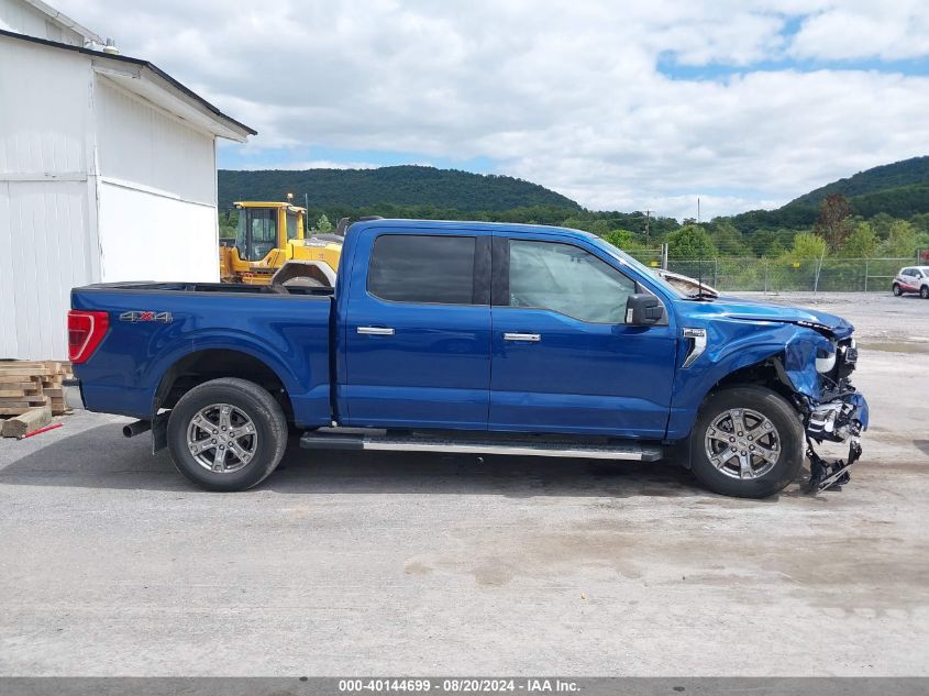 2022 Ford F-150 Xlt VIN: 1FTEW1EP2NFA63542 Lot: 40144699