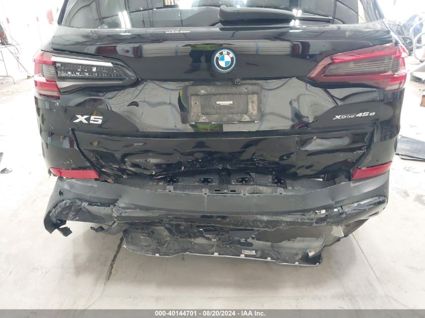 2022 BMW X5 Phev xDrive45E VIN: 5UXTA6C06N9K13030 Lot: 40144701