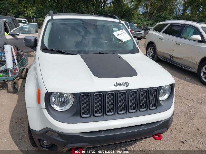 2016 Jeep Renegade Trailhawk VIN: ZACCJBCT8GPC57259 Lot: 40144722