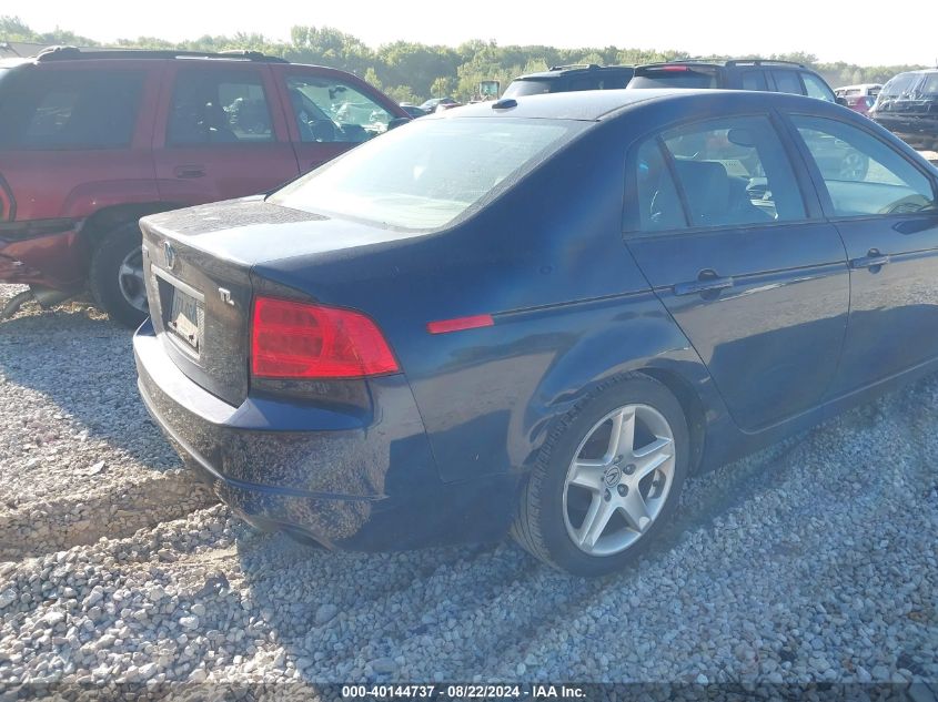 2006 Acura Tl VIN: 19UUA66276A072165 Lot: 40144737