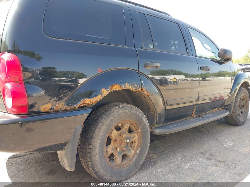 2005 Dodge Durango Slt VIN: 1D4HB48D05F557428 Lot: 40144808