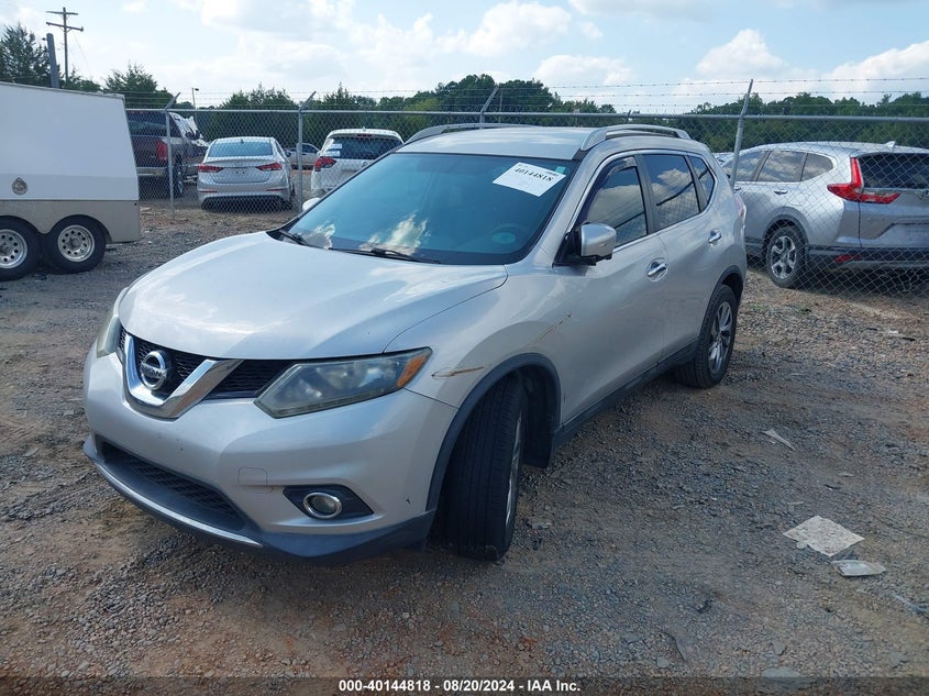 2015 NISSAN ROGUE SL - 5N1AT2MT6FC893936