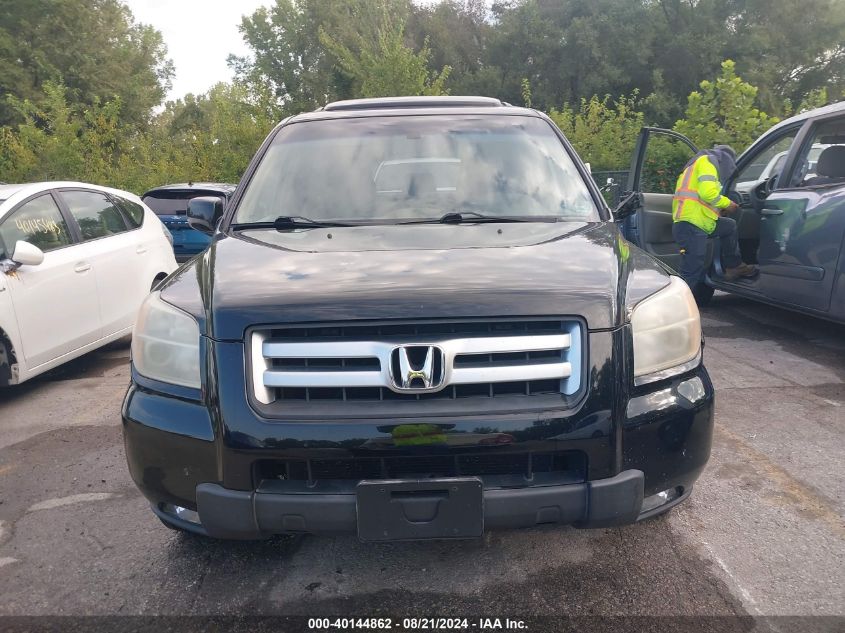 2007 Honda Pilot Ex-L VIN: 2HKYF18537H511013 Lot: 40144862