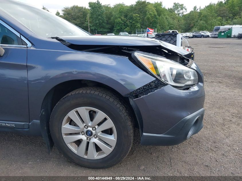 2016 Subaru Outback 2.5I Premium VIN: 4S4BSADC4G3263707 Lot: 40144949