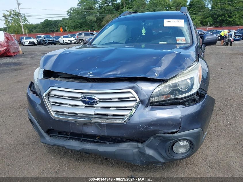 2016 Subaru Outback 2.5I Premium VIN: 4S4BSADC4G3263707 Lot: 40144949