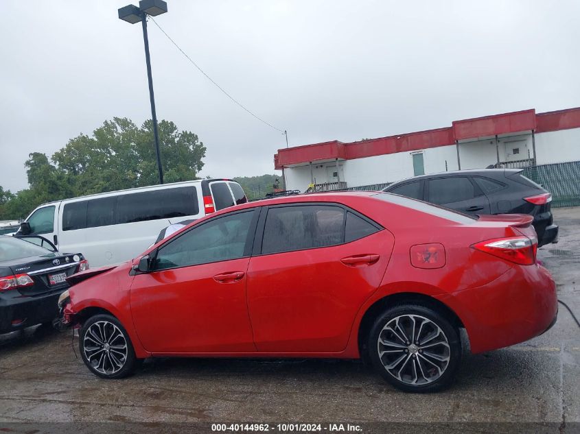 2016 Toyota Corolla S Plus VIN: 2T1BURHE7GC631376 Lot: 40144962