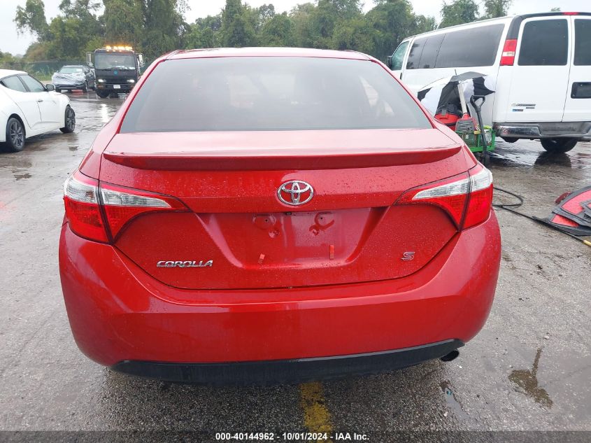 2016 Toyota Corolla S Plus VIN: 2T1BURHE7GC631376 Lot: 40144962