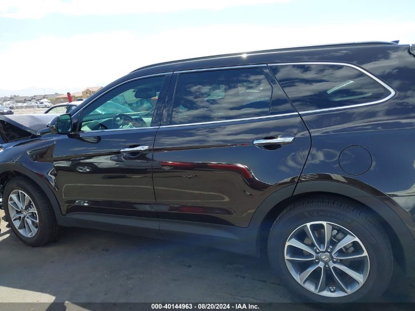 2019 Hyundai Santa Fe Xl Se VIN: KM8SM4HF6KU301599 Lot: 40144963