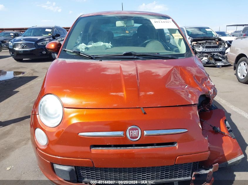 2013 Fiat 500 Pop VIN: 3C3CFFAR9DT659817 Lot: 40144987