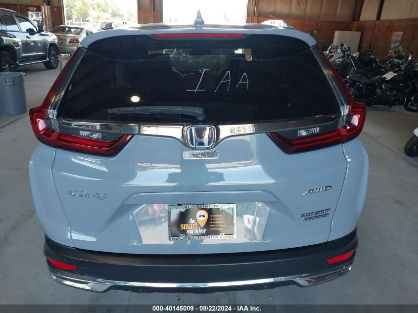 2022 Honda Cr-V Hybrid Touring VIN: 5J6RT6H90NL034623 Lot: 40145009