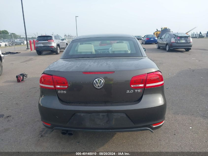 2014 Volkswagen Eos Komfort/Sport VIN: WVWBW8AH9EV003144 Lot: 40145010