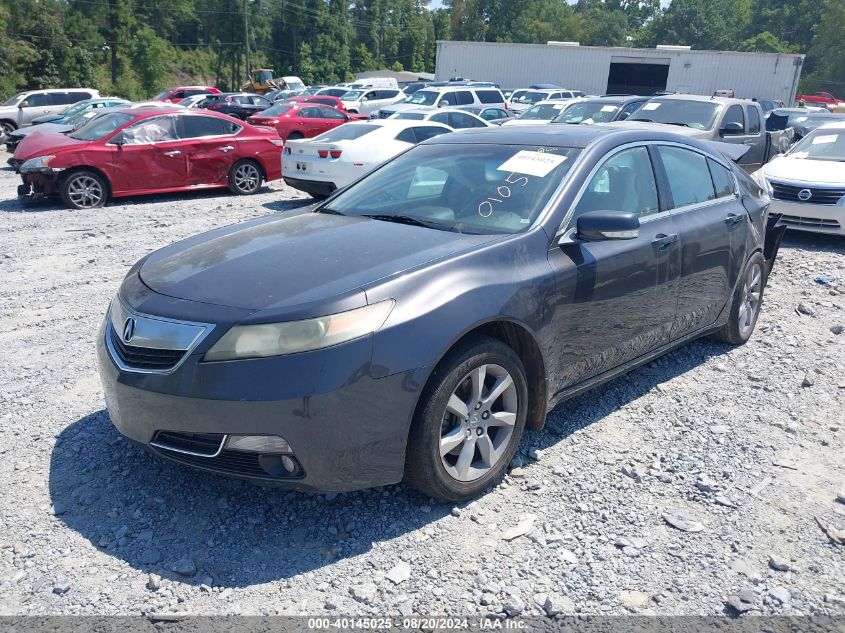 2012 Acura Tl VIN: 19UUA8F22CA010597 Lot: 40145025