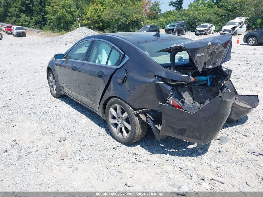 2012 Acura Tl VIN: 19UUA8F22CA010597 Lot: 40145025