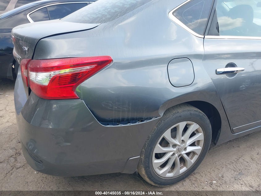 2018 Nissan Sentra Sv VIN: 3N1AB7AP2JL627244 Lot: 40145035