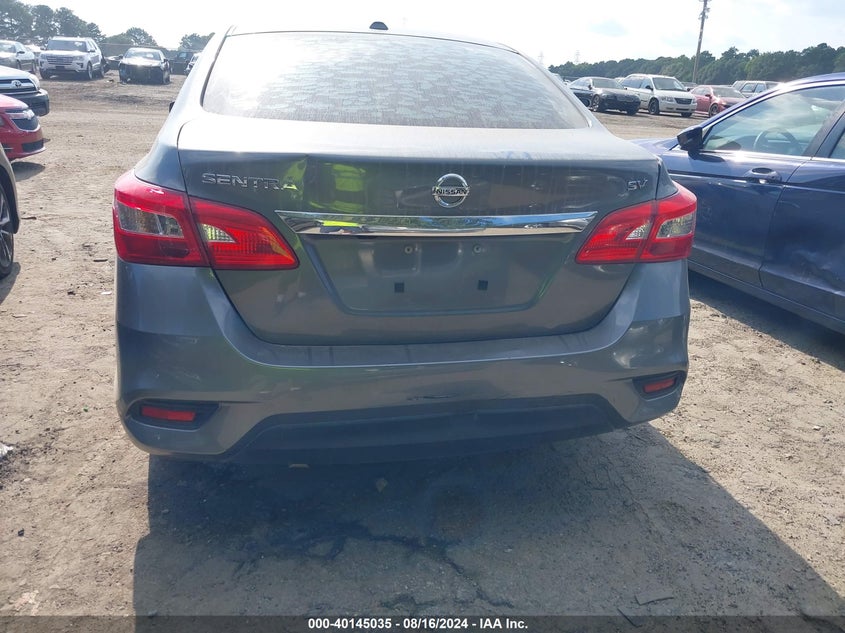 2018 Nissan Sentra Sv VIN: 3N1AB7AP2JL627244 Lot: 40145035