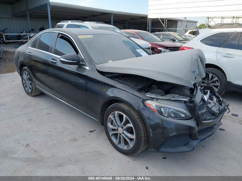 55SWF4KB9FU003440 2015 MERCEDES-BENZ C CLASS - Image 1