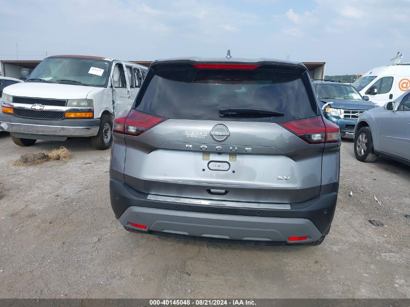 2023 Nissan Rogue Sv VIN: JN8BT3BA6PW412572 Lot: 40145048