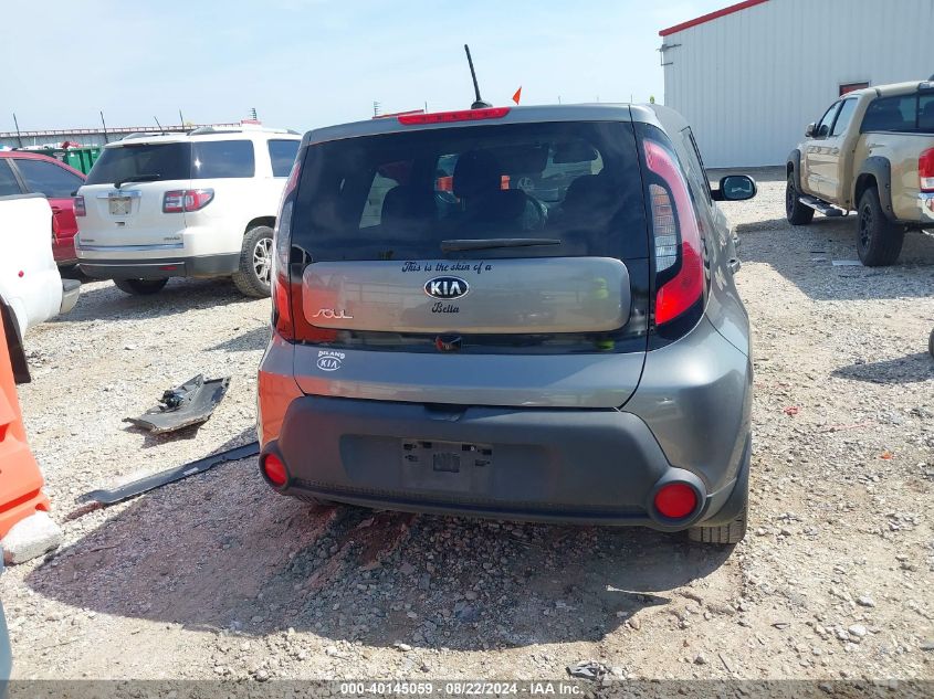 2016 Kia Soul VIN: KNDJN2A26G7396230 Lot: 40145059