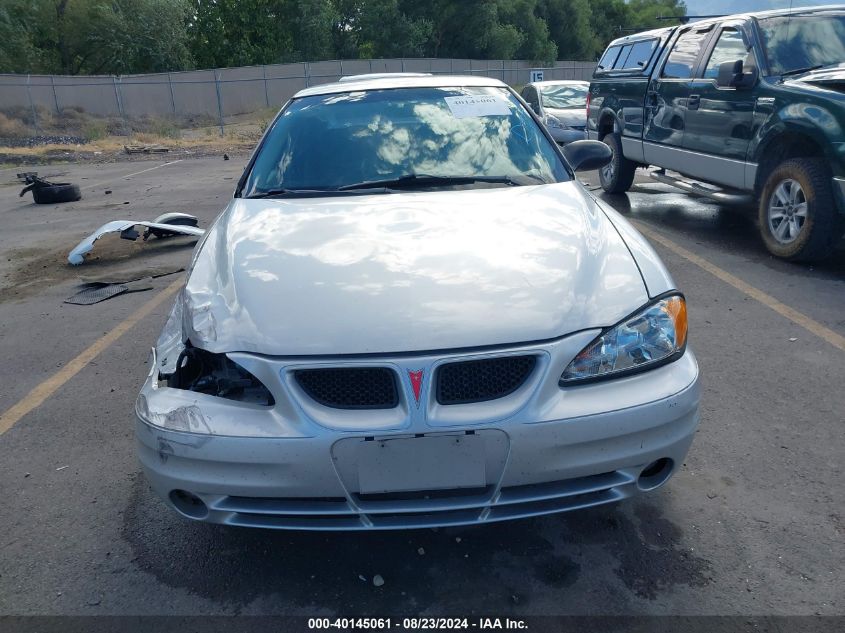 2005 Pontiac Grand Am Se VIN: 1G2NE52EX5M191136 Lot: 40145061