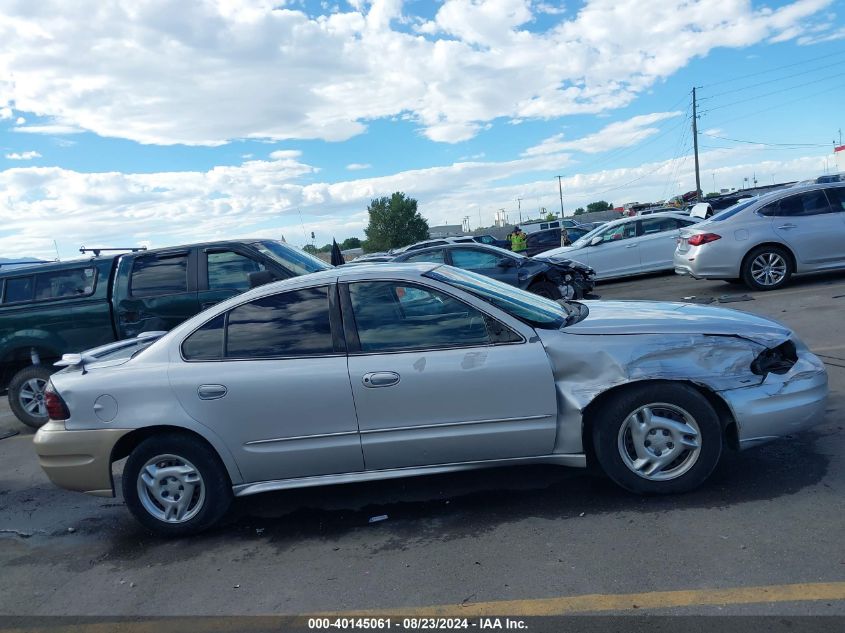 2005 Pontiac Grand Am Se VIN: 1G2NE52EX5M191136 Lot: 40145061