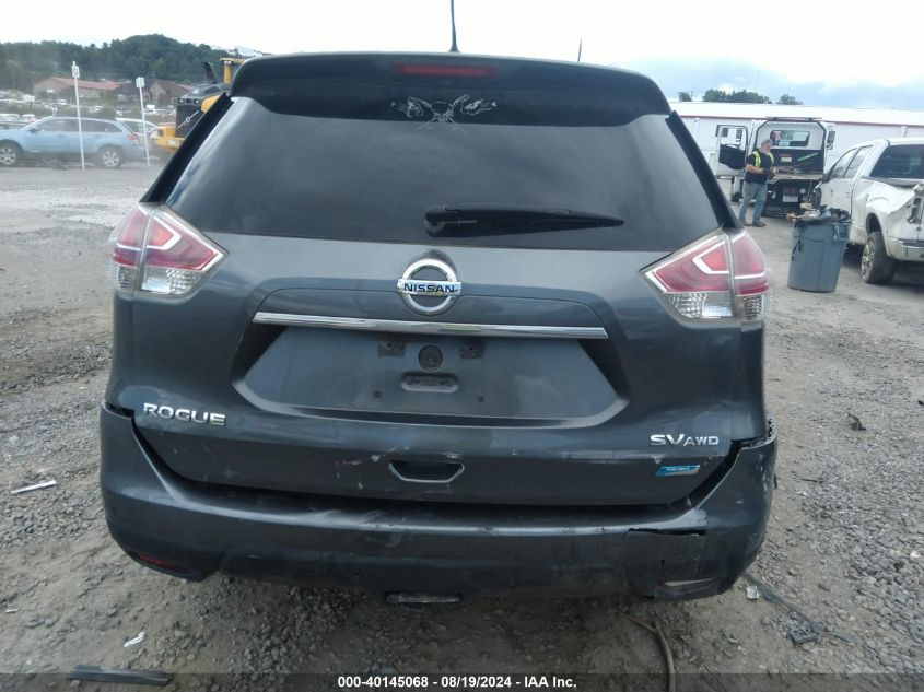 2014 Nissan Rogue Sv VIN: 5N1AT2MV3EC871117 Lot: 40145068