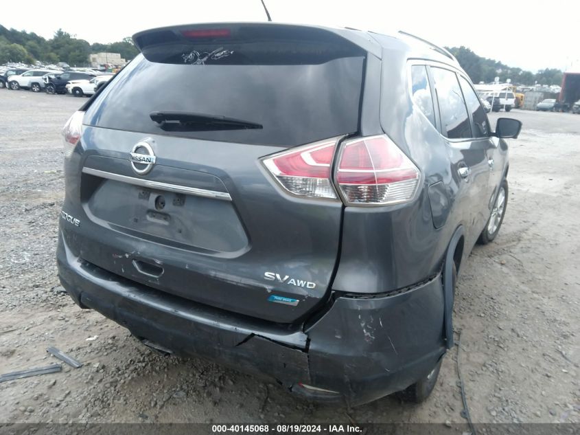 2014 Nissan Rogue Sv VIN: 5N1AT2MV3EC871117 Lot: 40145068