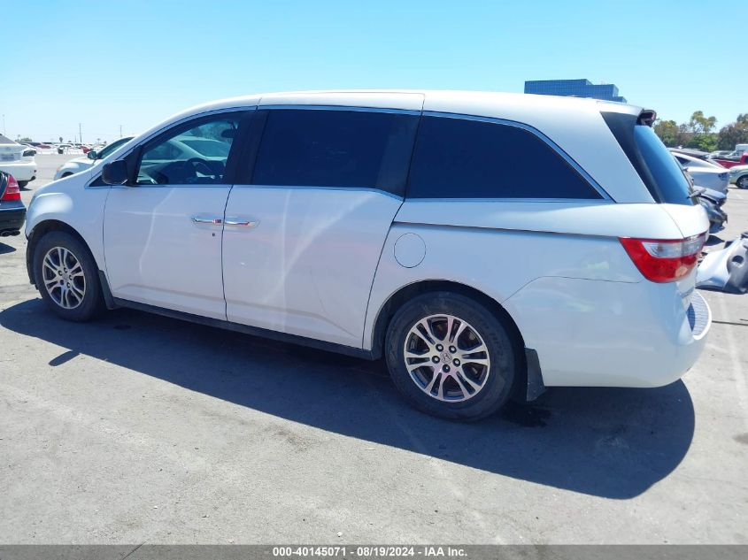 2011 Honda Odyssey Ex-L VIN: 5FNRL5H67BB008265 Lot: 40145071