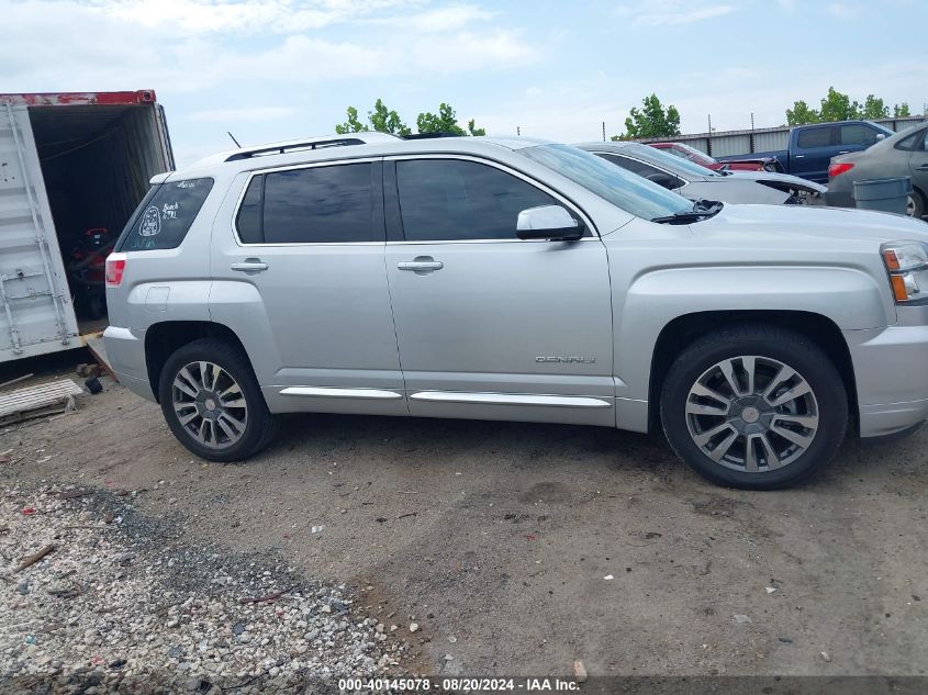 2017 GMC Terrain Denali VIN: 2GKFLRE37H6101553 Lot: 40145078