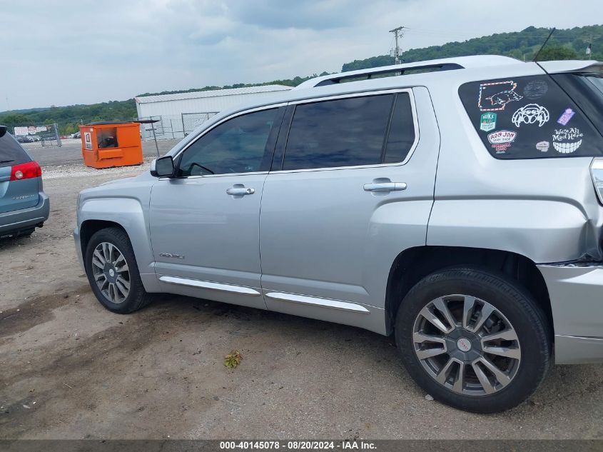 2017 GMC Terrain Denali VIN: 2GKFLRE37H6101553 Lot: 40145078