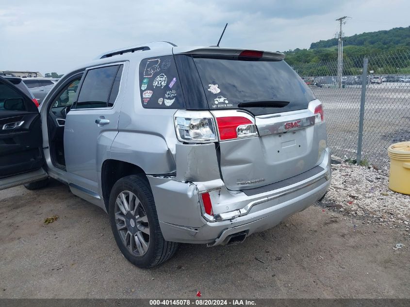 2017 GMC Terrain Denali VIN: 2GKFLRE37H6101553 Lot: 40145078