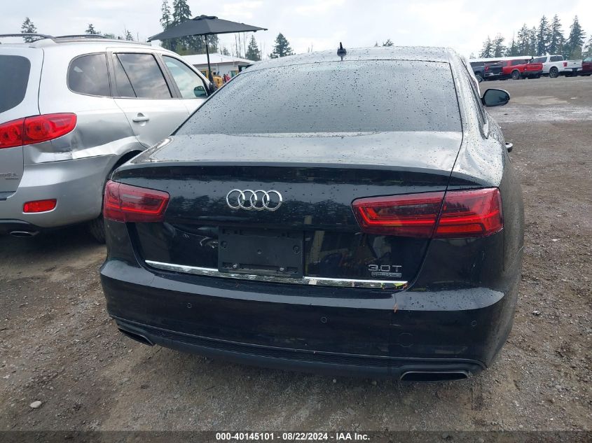 2016 Audi A6 3.0T Premium Plus VIN: WAUHGAFC6GN006787 Lot: 40145101