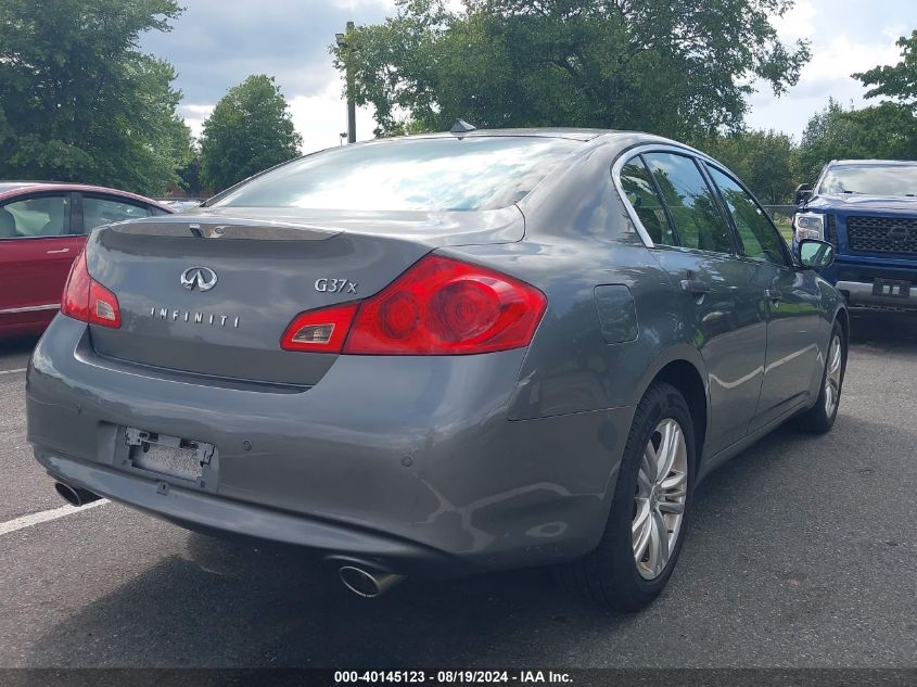 2013 Infiniti G37X VIN: JN1CV6AR9DM769967 Lot: 40145123