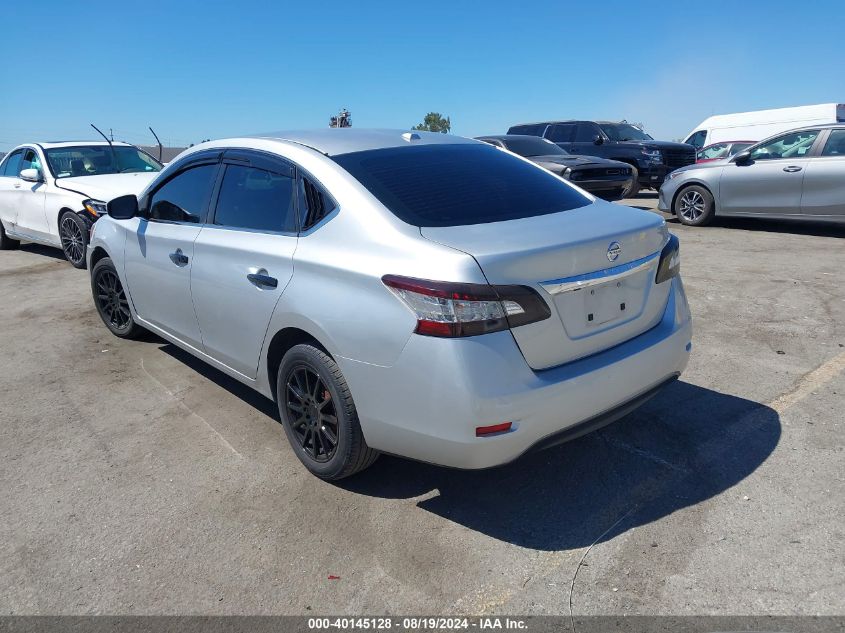 2015 Nissan Sentra Fe+ S/S/Sl/Sr/Sv VIN: 3N1AB7AP0FY220694 Lot: 40145128